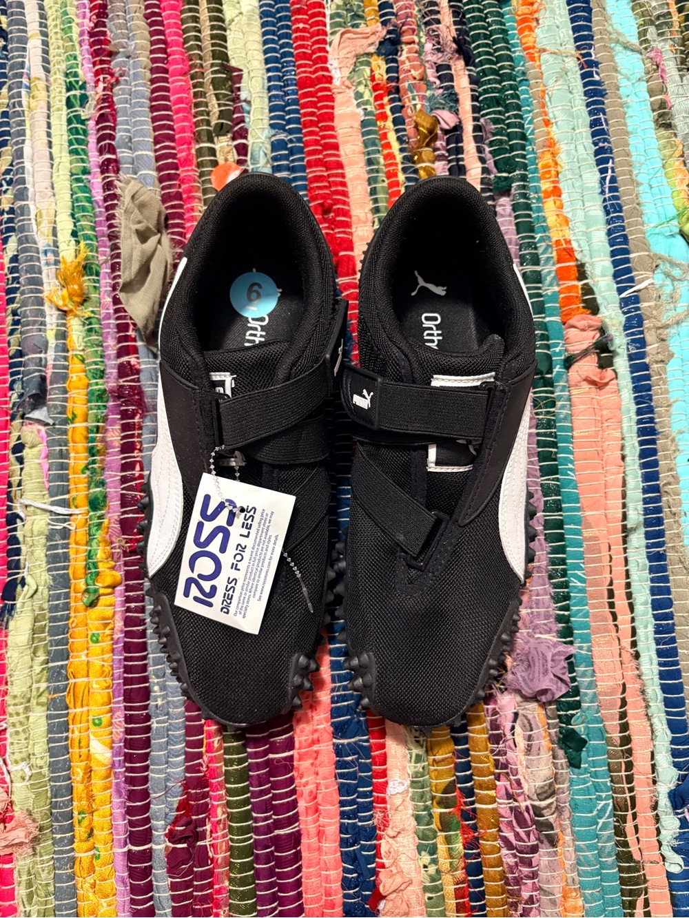 NWT Puma Mostro OG Sneakers Black/White – Men’s 7 / Women’s 8.5 - Picture 2 of 7
